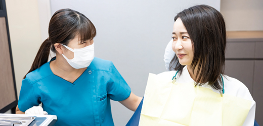 治療中のお声がけの徹底